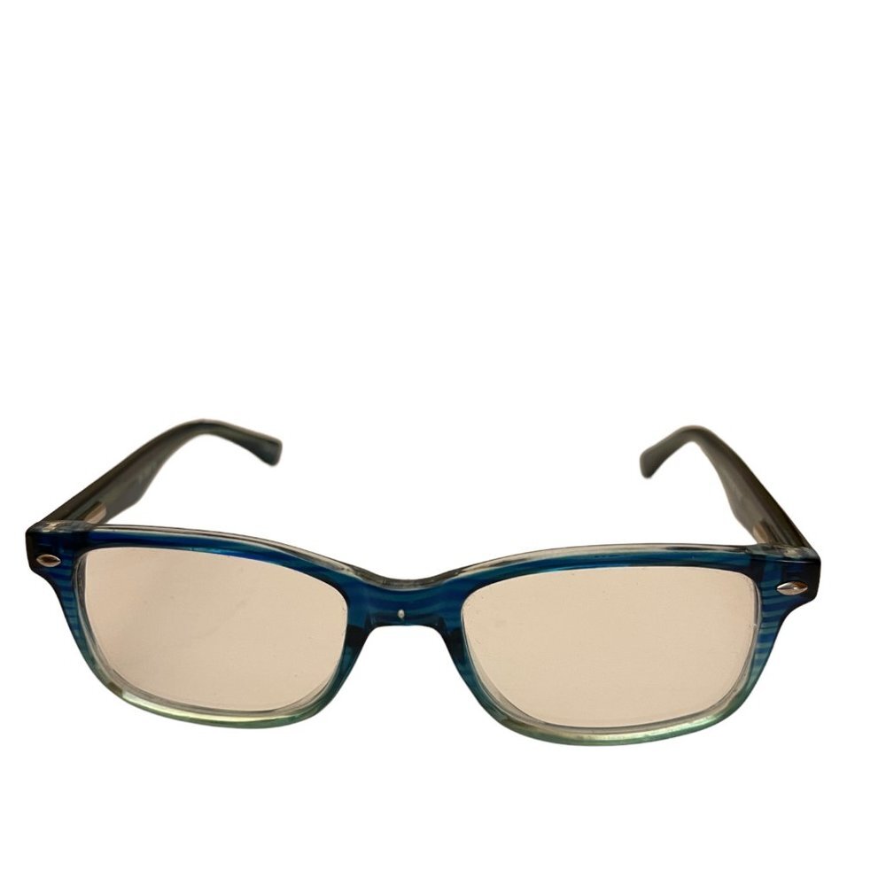 EyeQ Blue Fade Eyeglasses (NOT SUNGLASSES) Frame w/ RX Lenses En 3926